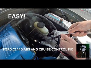 How to Fix Ford C1440 ABS Code and Cruise Control for $15