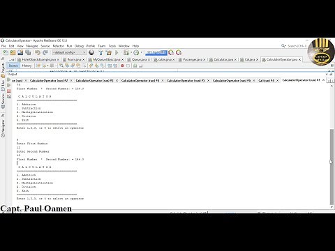 How to Create a Calculator with IF Statement Using Java Console Application