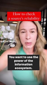 27K views · 1.3K reactions | How to check a source’s reliability: Lateral reading Learn more: https://thinkingispower.com/dont-be-fooled-fact-check/ | Thinking Is Power | Facebook