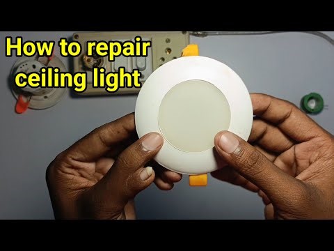 How to Repair Ceiling Light Easily at Home 🔧 | LED Ceiling Light Repair Step by Step