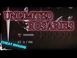 Hollow Knight: Silksong - Unlimited Rosaries With Cheat Engine