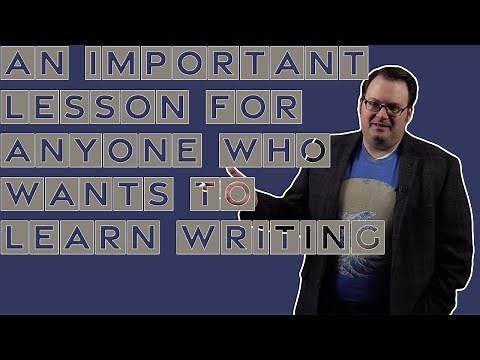 An Important Lesson for Anyone Who Wants to Learn Writing | Brandon Sanderson