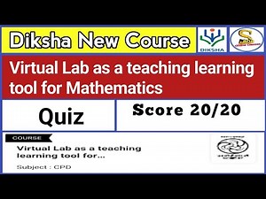 Virtual Lab as a teaching learning tool for Mathematics Quiz Answers | Sana Online Classes