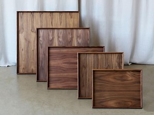 XL Walnut Serving Tray for Footstool Without Handles, Ottoman Storage, Handmade Home Decor, Home Gift for New House, Couples Gift - Etsy UK