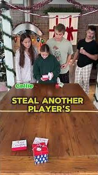 Sticky Hand Christmas Gift Grab!! #christmasgames
