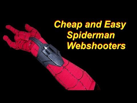 Spiderman Costume Tutorial: DIY Web Shooters