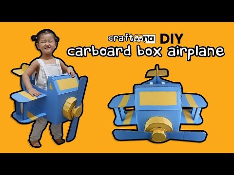 How To Make Cardboard Box Airplane