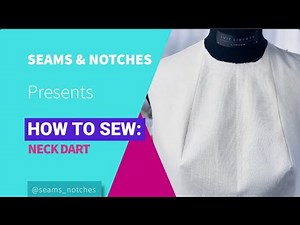 DIY: HOW TO SEW A NECK DART