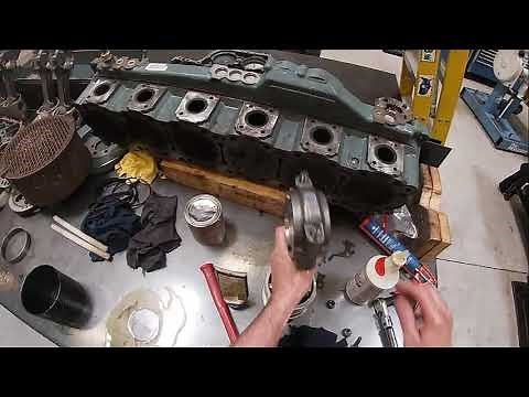 60 Series Piston Install