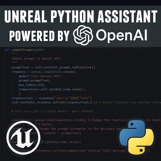 Unreal Python Assistant | Community tutorial