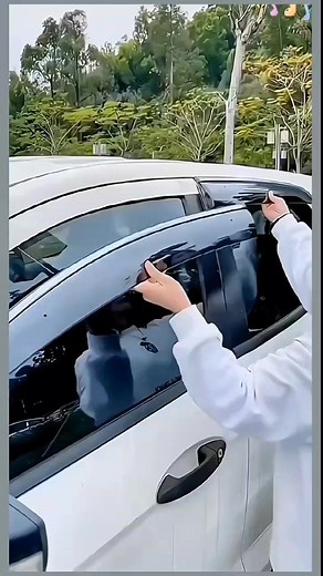 Car Window Weathershield for Rainy Days | Easy Installation & Protection