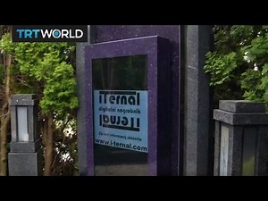 Digital Headstones: Grave headstones engage digitally with mourners