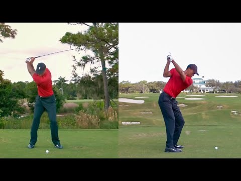 Tiger Woods EPIC IRON SWING Sequence & SLOW MOTION