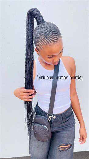 #virtiouswomanhairdo✨ P250 carrot puff Book via WhatsApp 71500012