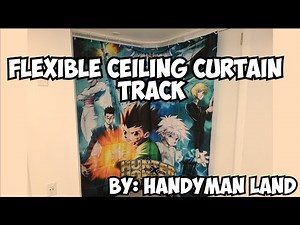Installing Flexible Ceiling Curtain Track