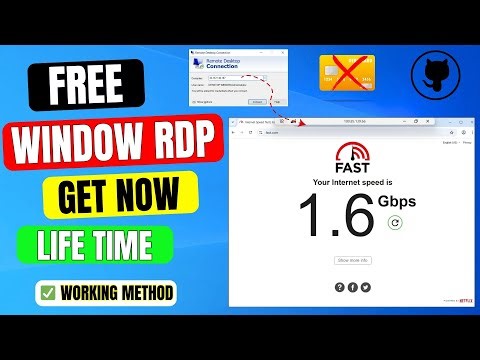 CREATE FREE RDP | 16 GB RAM & High Speed Internet | 100% Working