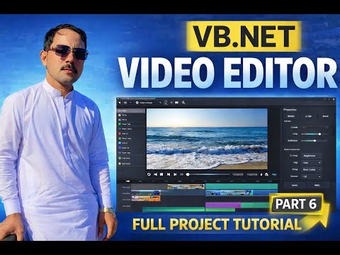 VB.NET Part 6 Full Project (Video Editor Pro) with Source Code