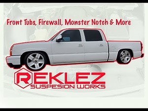 1999-2006 Silverado Sierra Front Tubs Fire Wall Shock Extenders Hood Strut Kit