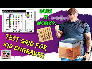 Making a Test Grid for the K10 Laser Engraver from Wainlux - a must have tool!