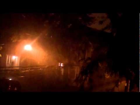 Late Night Severe Thunderstorm In Chicago ( 7-27-11 )