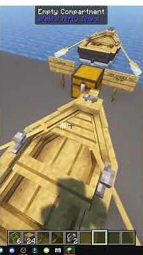 HOW TO CRAFT THE ROWBOAT WITH ALEKI'S NIFTY SHIPS MINECRAFT MOD