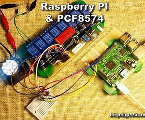 Control Any Devices Using Raspberry PI and PCF8574, Relay Module