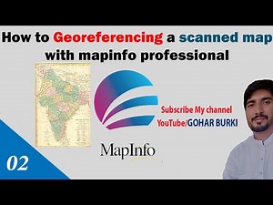 georeferencing in mapinfo