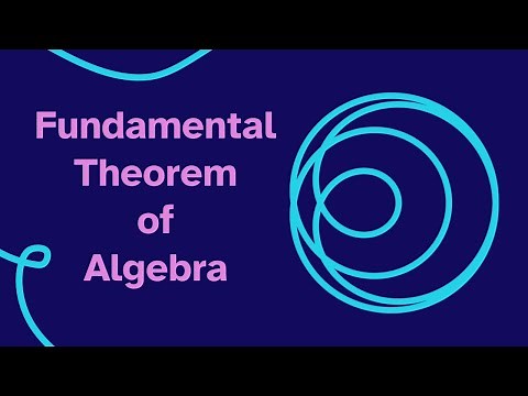 The Fundamental Theorem of Algebra