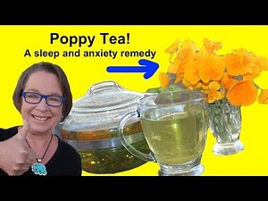 Poppy Tea (Yes, Poppy!) for Insomnia, Anxiety, and Nervousness!