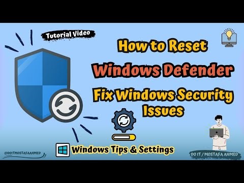 How to Reset Windows Defender in Windows 11 (Step by Step Guide)👍