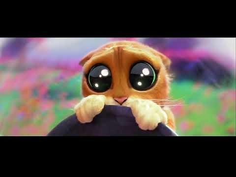 El gato con botas y sus ojos bonitos