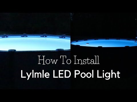 How To Install Lylmle LED Pool Lights
