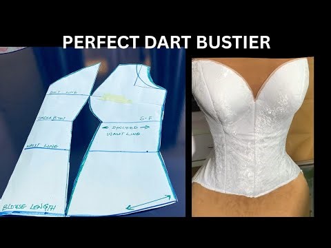 How to Make a Bustier that Stands for Perfect Fit || Beginner friendly 