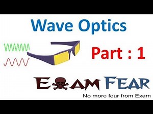 Physics Wave Optics part 1 (Introduction) CBSE class 12