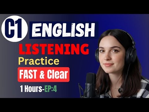 C1 English Listening & Speaking Practice | Think Fast, Speak Fluent | Everyday English Practice