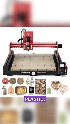 ATOMSTACK C4 Pro CNC Router Machine 200W Spindle 4-Axis Intelligent Control 0.1mm Precision EU9.NL