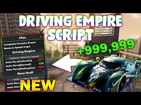 *NEW* Driving Empire Script (PASTEBIN 2025) ( NASCAR FARM , AUTOFARM 160K IN 5 MINUTES, FAST SPEED)