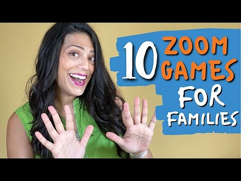 10 UNIQUE ZOOM GAMES FOR FAMILIES | Fun Virtual Online Activities for Parents, Therapists & Teachers