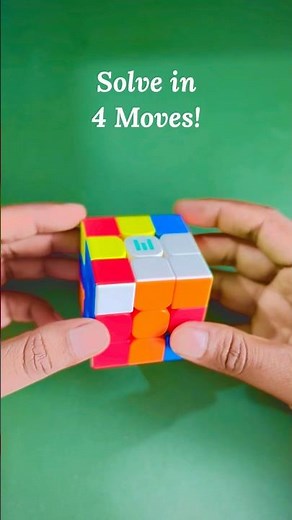 How to Solve a Rubik’s Cube - 4 Easy Moves!