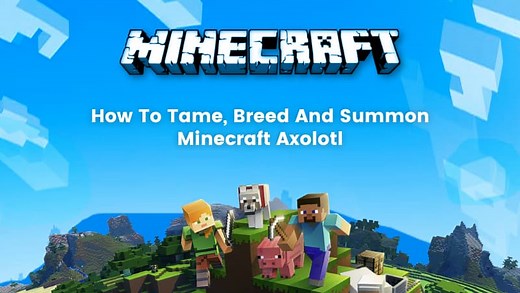 Minecraft Axolotl: How to Tame, Breed, and Summon Minecraft Axolotl - BrightChamps Blog