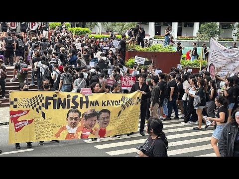 University of the Philippines students protest budget cuts