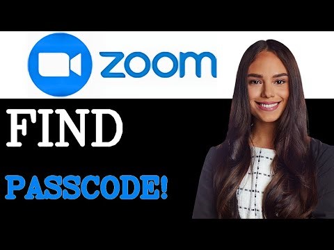 How To Find Meeting Passcode On Zoom (2025)