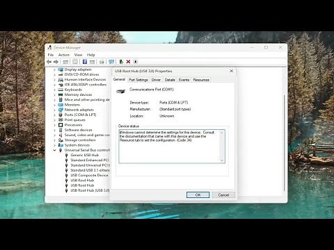 Windows Cannot Determine the Settings for This Device, Error Code 34 [Solution]