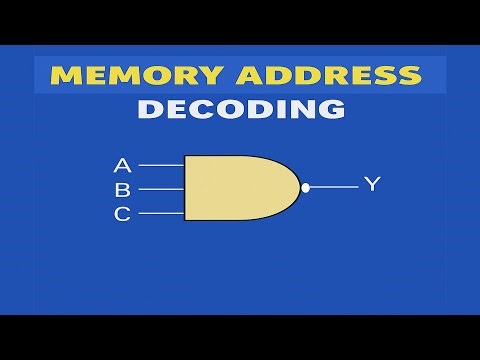 Computer Architecture | Memory Address Decoding | Using NAND | شرح