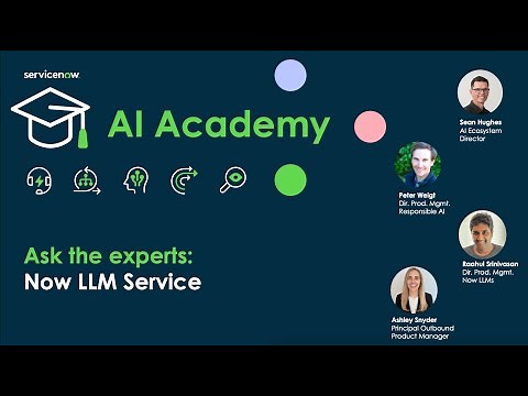 AI Academy - Ask the Experts: Now LLM Service