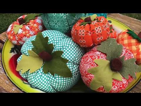 Tutorial: Stuffed Fabric Pumpkin
