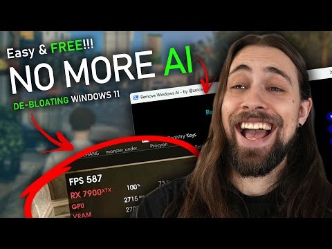 Use this for FREE to DE-BLOAT your Windows!! Remove AI Features, Block Future Updates & More!