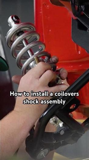 How to install a coilover shock assembly from a Reilly Motorsports suspension kit