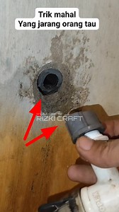 1M views · 8.9K reactions | How to repair a broken pipe at a threaded connection #reel #tutorial #idea | Rizki Craft | Facebook
