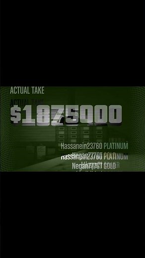 Biggest GTA Heist Win Ever Seen!